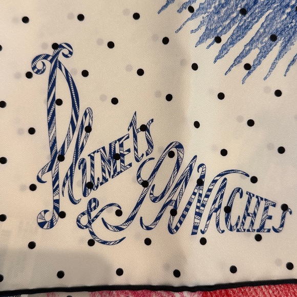 NWT Hermès Plumets et Panaches Silk Scarf - Picture 3 of 3